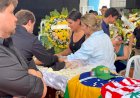 Comoção marca despedida do Dr. Oswaldo Gomes; população e autoridades política dão último adeus ao pai da prefeita Marcela